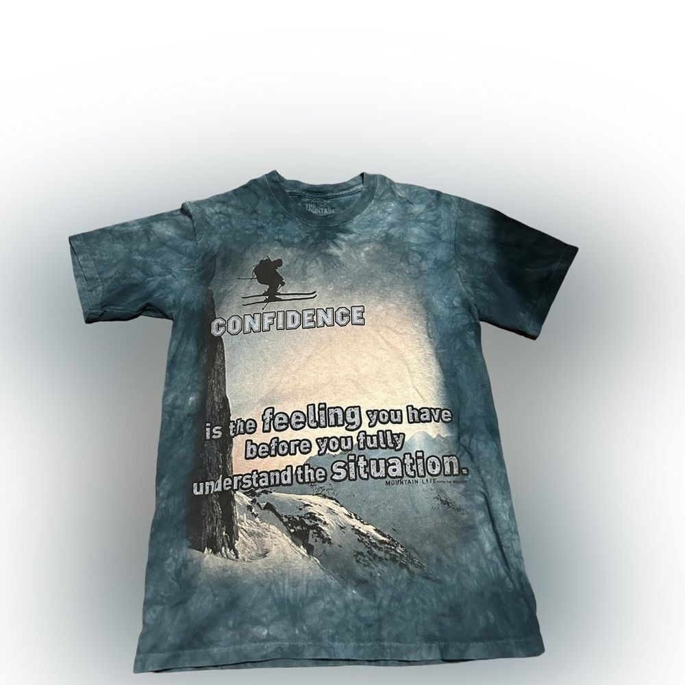 The Mountain Skiing Confidence T-shirt